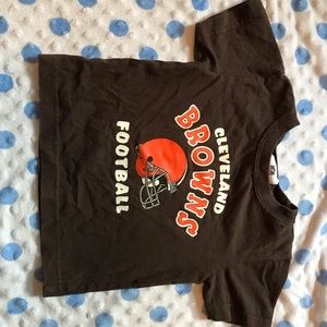 2t kids Cleveland browns T-shirt
